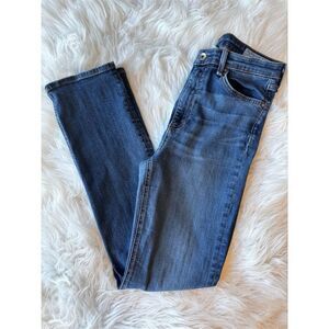 Rag & Bone Women's Nina High Rise Cigarette Jeans Size 28 Blue Streetwear